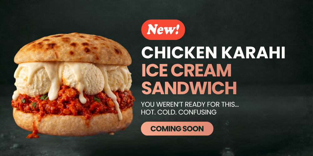 “Instagram creative showing April Fools post for engagement for Karahi Point campaign by Digitonz”