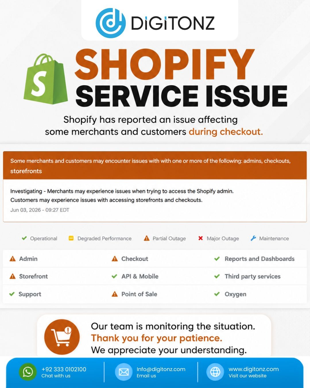 Shopify Down