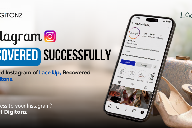 laceup instagram business manager recovery by digitonz